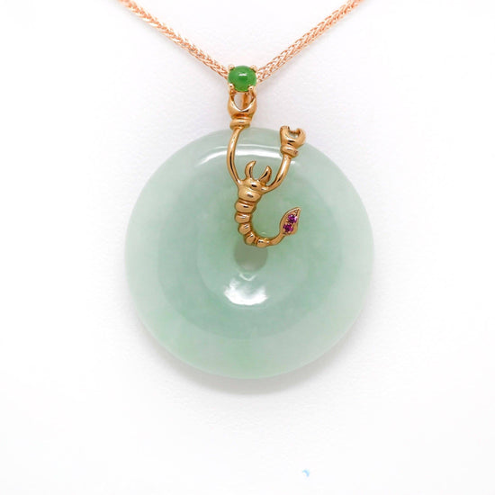 Natural jadeite jade horoscope | Jade pendant necklace | Real jade jewelry | realjade.com