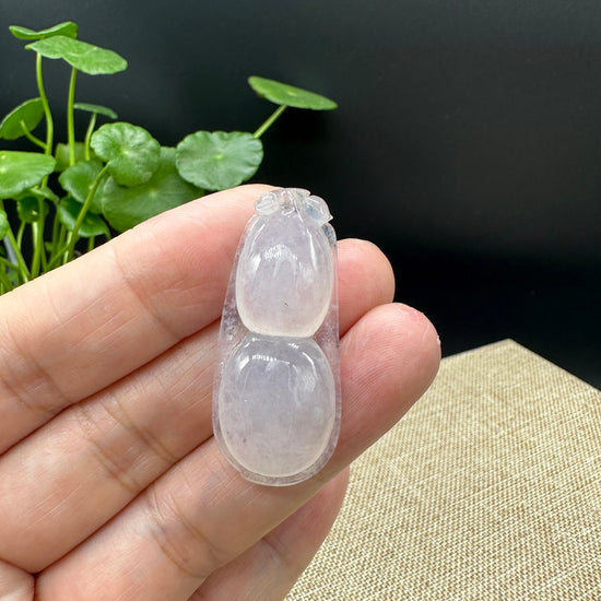 High end Genuine Burmese Ice Jadeite Pendant