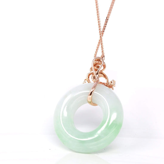 Load image into Gallery viewer, RealJade™ Natural Jadeite, Nephrite Jade Jewelry. Authentic, Grade-A Jade
